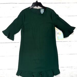 CeCe Dark Green Kids Formal Dress